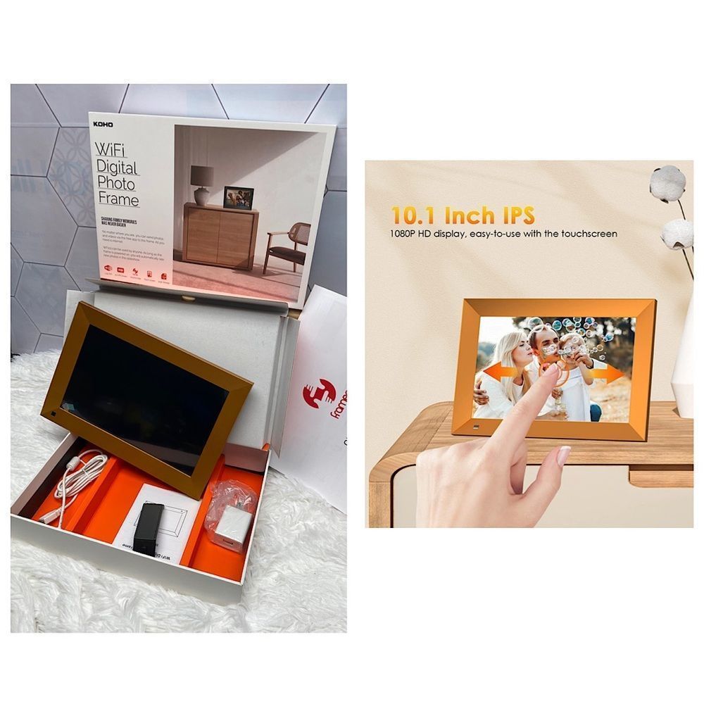 10.1 Inch WiFi Smart Digital Photo Frame,Motion Sensor